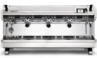 Кофемашина рожковая автоматическая NUOVA SIMONELLI AURELIA WAVE 3GR V 220V PEARL WHITE+HIGH GROUPS+LED