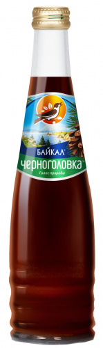 Лимонад газированный Байкал ЧЕРНОГОЛОВКА, стекло 0,33л