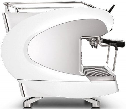 Кофемашина рожковая автоматическая NUOVA SIMONELLI AURELIA WAVE 3GR V 220V PEARL WHITE+HIGH GROUPS+LED