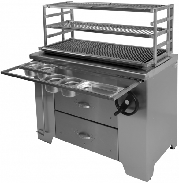 Мангал на углях GRILL MASTER УММ/2 (ROBATA L1200)