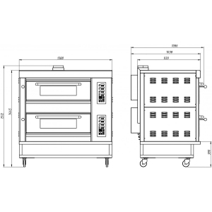 Подовые печи газовые Grill Master 252069