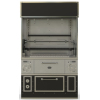 Гриль на углях GRILLVETT BRONX SA ROBATA HOOD 1300 комб.сталь, RAL9005